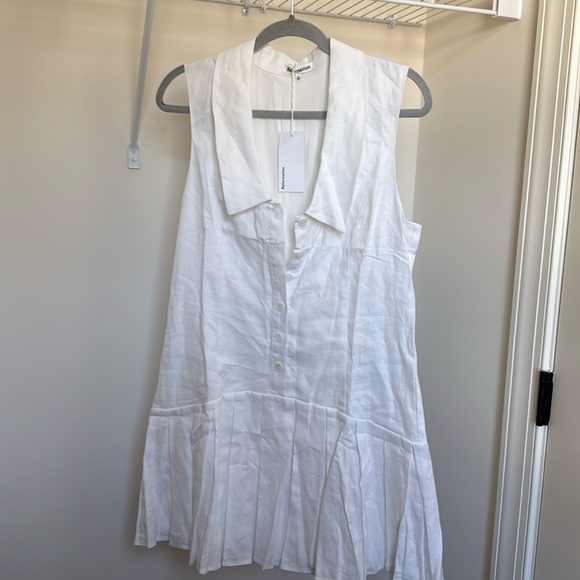 Reformation Harva Linen dress size 6 NWT - Picture 5 of 8